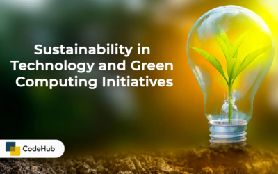Sustainability in technology and green computing initiatives